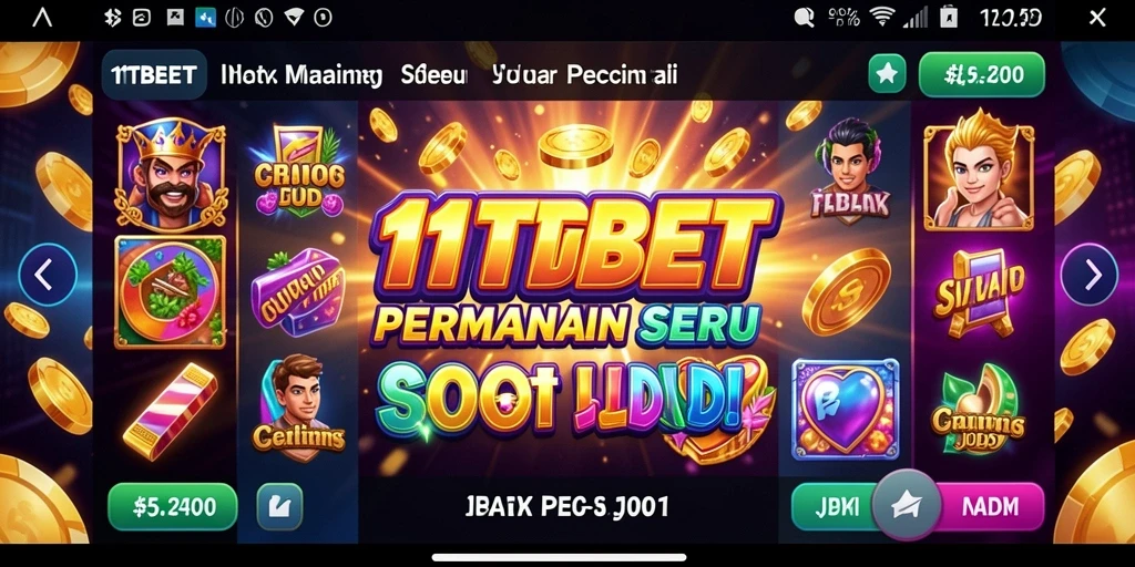 Gameplay mengasyikkan dalam 11TBET dengan tema slot menarik.