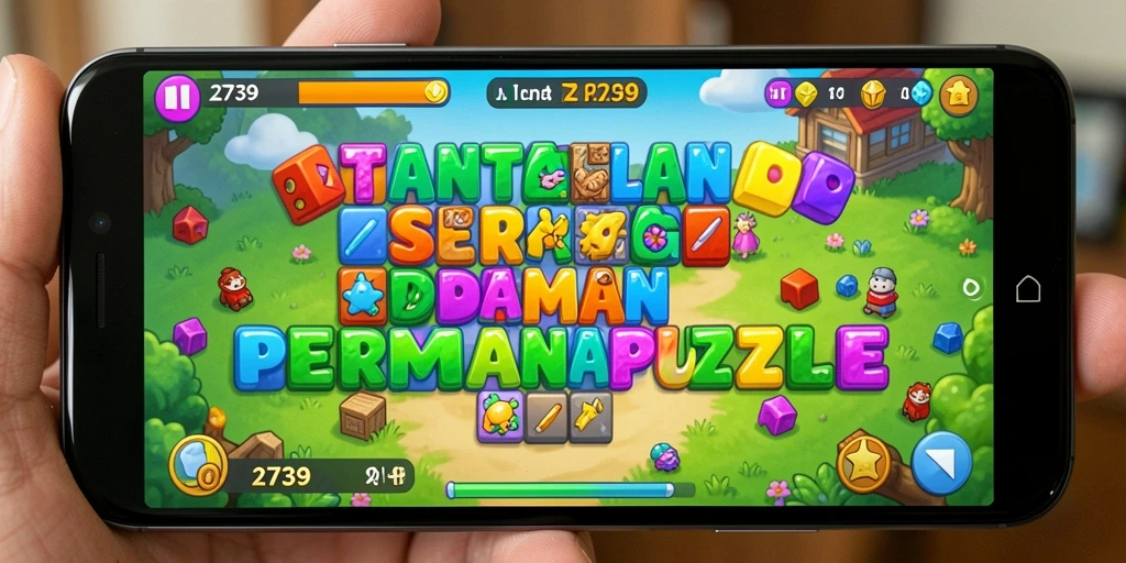 Screenshot gameplay 2739 menampilkan tantangan puzzle yang menarik.