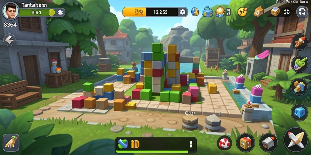 Tampilan gameplay 8364 yang menantang dan mengasyikkan.