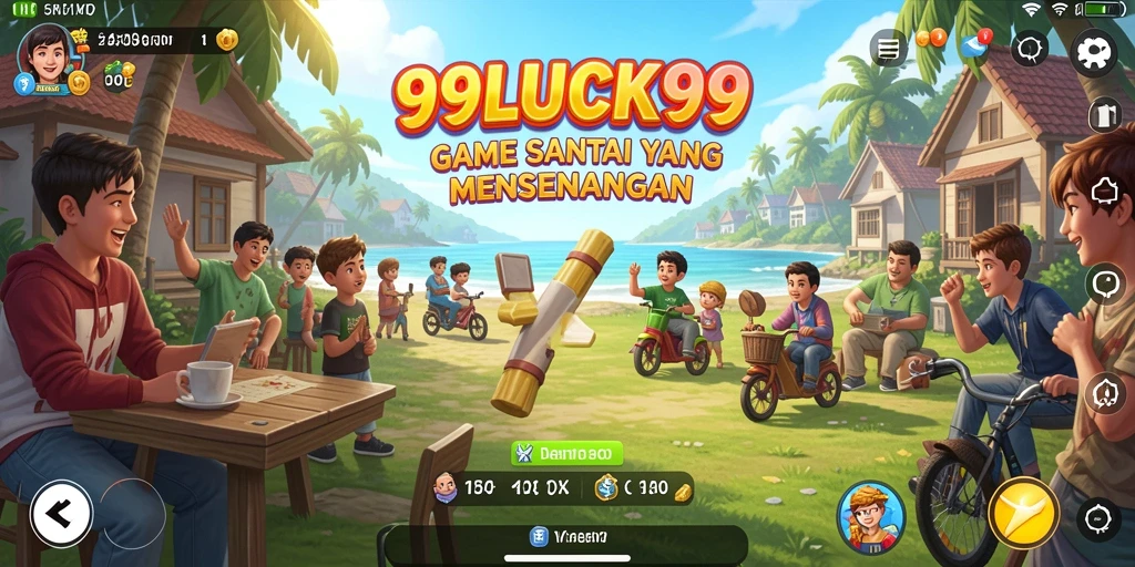 Tampilan gameplay 99LUCK99 yang mengasyikkan dan penuh warna.