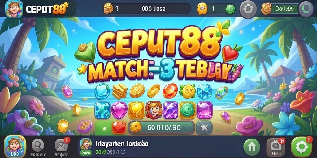 Tampilan gameplay <strong>CEPAT88</strong> yang menarik dan penuh warna.
