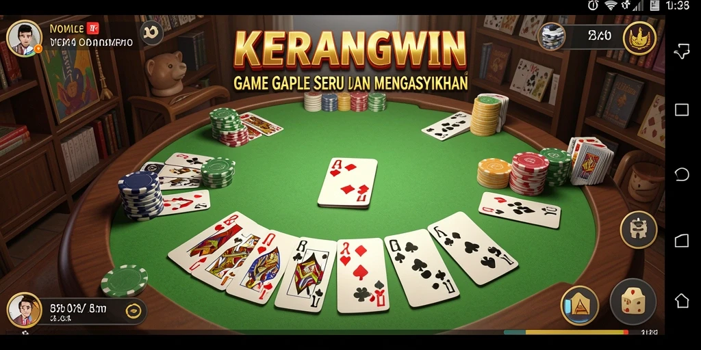Tampilan gameplay KERANGWIN yang seru dan penuh strategi.