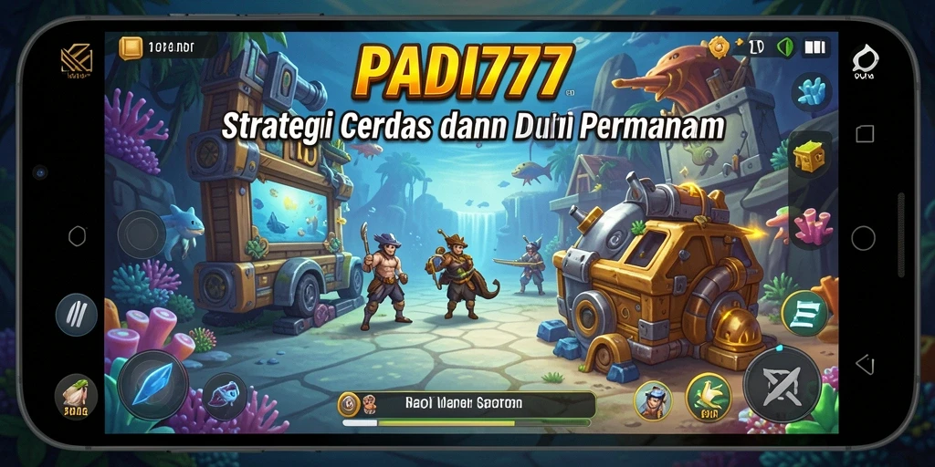 Tangkapan layar PADI777 menunjukkan momen intens dalam strategi gameplay.