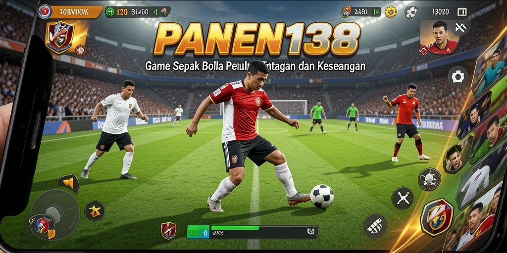 Gameplay seru dalam PANEN138, merasakan setiap momen pertandingan sepak bola.