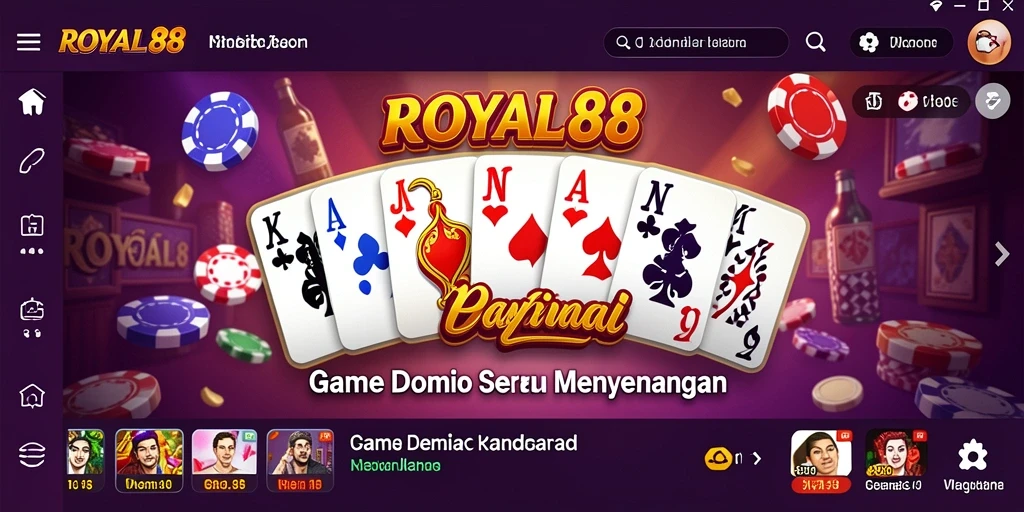 Tampilan gameplay seru dan menantang di ROYAL88.