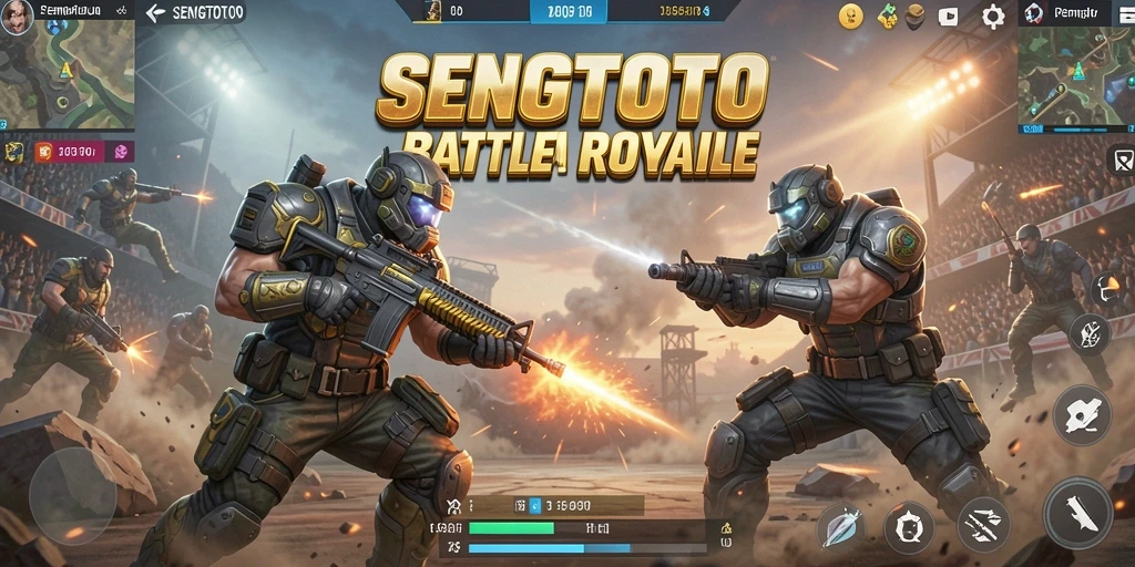 Tampilan aksi mendebarkan dalam gameplay SENGTOTO yang penuh tantangan.