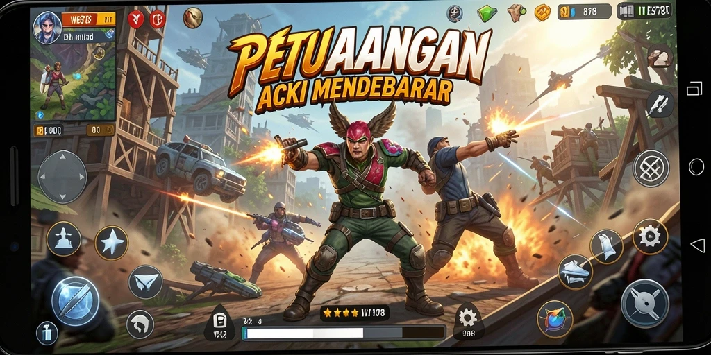 Gameplay seru WE878 yang penuh aksi dan tantangan.